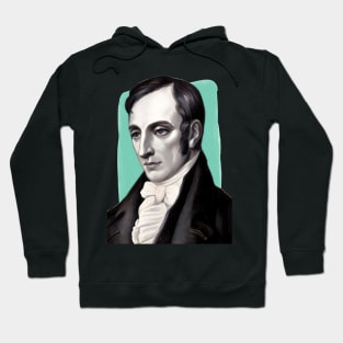 English Poet William Wordsworth illustration Hoodie